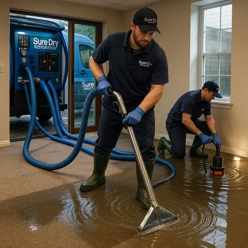 Water Extraction and Removal process in Tornado, WV